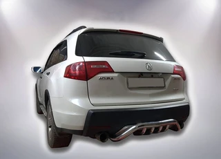 Задній захист B1-47 (нерж) для Acura MDX 2007-2013 рр
