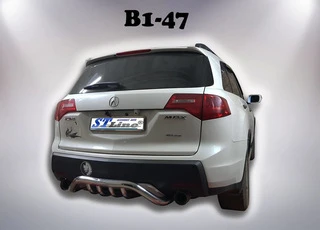 Задній захист B1-47 (нерж) для Acura MDX 2007-2013 рр