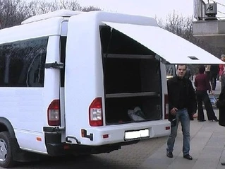 Навісний багажник для Mercedes Sprinter W901/902/903/904/905 1995-2006 рр