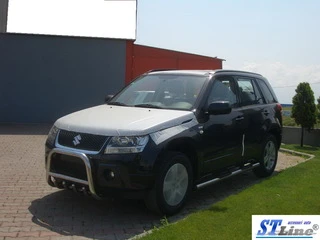 Бічні труби (2 шт., нерж) для Suzuki Grand Vitara 2005-2017 рр