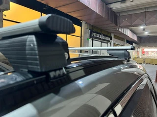 Перемички на вбудовані рейлінги під ключ Wizard V2 (2 шт) 125см, сірі для Hyundai Tucson TL 2016-2021рр