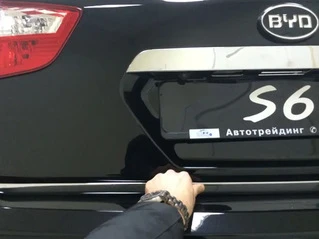 Кромка багажника Libao (нерж) для BYD S6