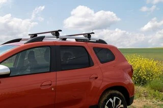 Перемички на звичайні рейлінги під ключ Wizard V1 (2 шт) 115см, чорні