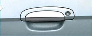 Накладки на ручки (4 шт) Carmos - Турецька сталь для Hyundai Getz