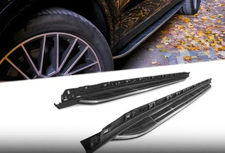 Бокові пороги підніжки (2 шт., алюміній) для Porsche Cayenne 2018- рр