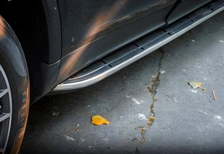 Бокові пороги підніжки (2 шт., алюміній) для Porsche Cayenne 2018- рр