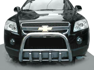 Передня дуга QT006 (нерж.) для Chevrolet Captiva 2006-2019 рр