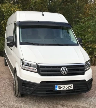 Дефлектор капоту (EuroCap) для Volkswagen Crafter 2016- рр