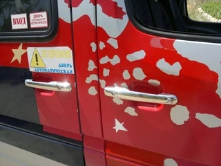 Накладки на ручки (нержавіюча сталь) 4 штуки. Carmos - Турецька сталь для Mercedes Vito W638 1996-2003 рр