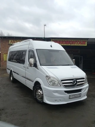 Передній бампер 4 фари (2006-2013) для Mercedes Sprinter W906 рр