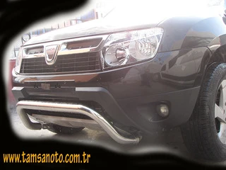 Передній захист ST011 (нерж.) для Dacia Duster 2008-2018 рр
