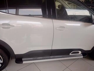 Бокові пороги Maya V2 (2 шт., алюміній) для Citroen C5 Aircross 2017- рр