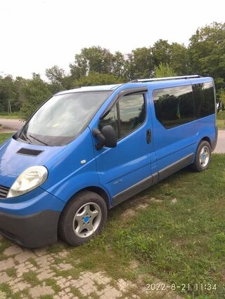 Вітровики (2 шт., Sunplex Sport) для Renault Trafic 2001-2015 рр