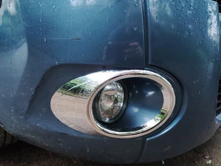 Окантовка протитуманок 2008-2014 (2 шт, пласт) для Peugeot Partner Tepee рр