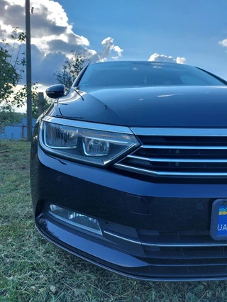 Накладка на фари і смужка (3 шт, нерж) Carmos - Турецька сталь для Volkswagen Passat B8 2015-2023 рр