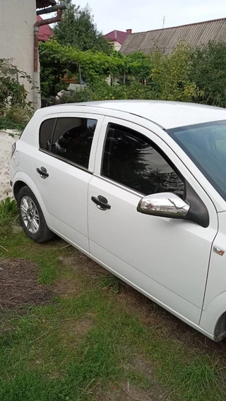 Зовнішня окантовка стекол (нерж) Sedan, OmsaLine - Італійська нержавійка для Opel Astra H 2004-2013 рр