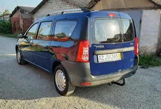 Рейлінги Хром Чавунні ніжки для Renault Logan MCV 2005-2013 рр