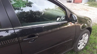 Зовнішня окантовка скла (4 шт, нерж) Carmos - Турецька сталь для Volkswagen Golf 5