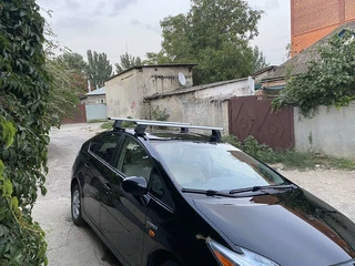 Перемички на гладку дах (2 шт, Asaf V4) для Toyota Prius 2009-2015 рр