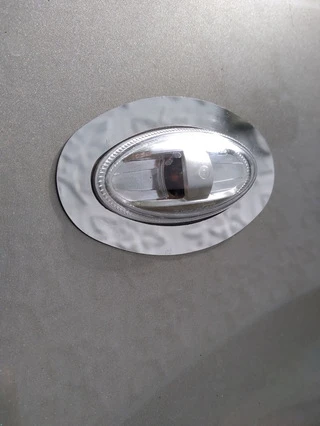 Обведення поворотника Carmos (2 шт., нерж.) для Citroen C-3 Picasso 2010-2017 рр