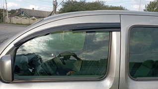 Вітровики (2 шт., Sunplex Sport) для Renault Kangoo 2008-2020 рр