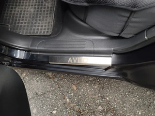 Накладки на дверні пороги Carmos (4 шт, нерж.) для Chevrolet Aveo T250 2005-2011 рр