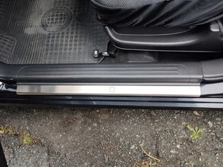 Накладки на дверні пороги Carmos (4 шт, нерж.) для Chevrolet Aveo T250 2005-2011 рр