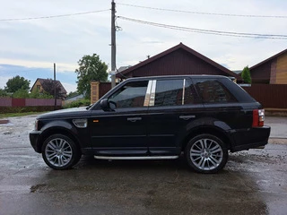 Молдинг на дверні стійки (нерж) для Range Rover Sport 2005-2013 рр