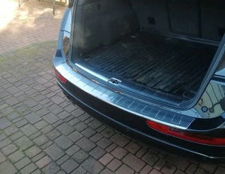 Накладка на задній бампер OmsaLine (нерж.) для Ауди Q5 2008-2017 рр