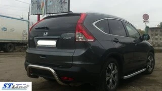 Задня дуга AK007 (нерж) для Honda CRV 2012-2016 рр