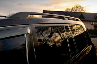 Рейлінги оригінальний дизайн Premium Black (2 шт) для Toyota Land Cruiser 200