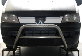 Передня дуга WT005 (нерж.) для Citroen Jumper 1995-2006 рр