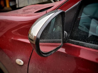 Накладки на дзеркала (2 шт., нерж) Carmos - Турецька сталь для Nissan Qashqai 2010-2014рр