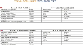 Електропідніжка (50см) для Mercedes Sprinter W901/902/903/904/905 1995-2006 рр