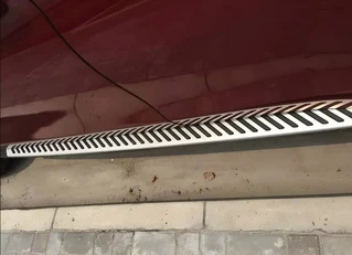 Бокові пороги (2 шт) для BMW X6 F-16 2014-2019 рр