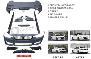 Комплект обвісів без крил (F80 М3) для BMW 3 серія F-30/31/34 2012-2019 рр