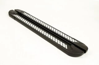 Бокові пороги Vision New Grey (2 шт., алюміній) M &ndash; Середня база для Opel Vivaro 2019- рр