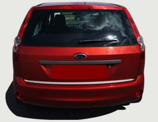 Кромка кришки багажника (нерж.) OmsaLine - Італійська нержавійка для Ford Fiesta 2002-2008 рр