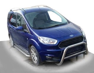 Передній захист WT005 (нерж) для Ford Courier 2014-2023 рр