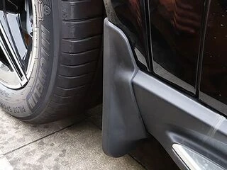 Бризковики Premium (забарвлені розширювачі арок, модель з підніжками, 4 шт) для Mercedes GLE W167