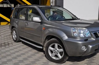 Бокові пороги Fullmond (2 шт., алюм.) для Nissan X-trail T31 2007-2014рр