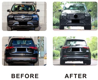 Комплект обвісів AMG GLE63 (з повним заднім бампером) для Mercedes GLE W167