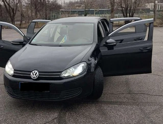 Вітровики з хромом (4 шт., Sunplex Chrome) для Volkswagen Golf 5