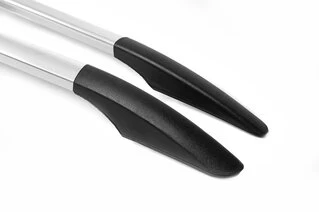 Рейлінги ХРОМ Стандартна база, чавунні ніжки для Peugeot Expert 1995-2007 рр