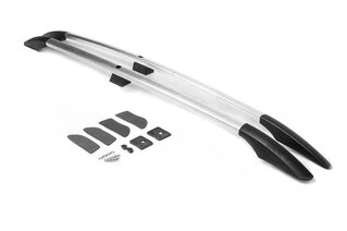 Рейлінги Хром Коротка, Чавунні ніжки для Opel Combo 2012-2018 рр