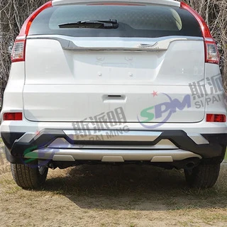 Передня та задня накладки 2015-2016 (2 шт) для Honda CRV рр