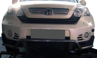 Передній захист ST016 (нерж.) для Honda CRV 2007-2011 рр