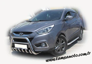 Передня дуга WT003 (нерж.) для Hyundai IX-35 2010-2015 рр