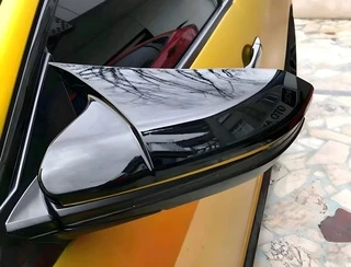 Накладки на дзеркала BMW-Style (2 шт) для Honda Civic Sedan X 2016-2021 рр