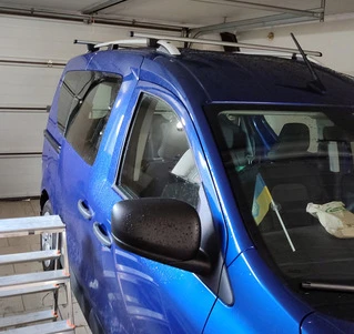 Рейлінги Skyport сірий мат (Для Express) для Renault Kangoo/Express 2021- рр